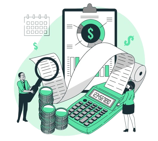 Bookkeeping Illustration Placeholder